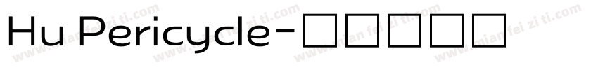Hu Pericycle字体转换
